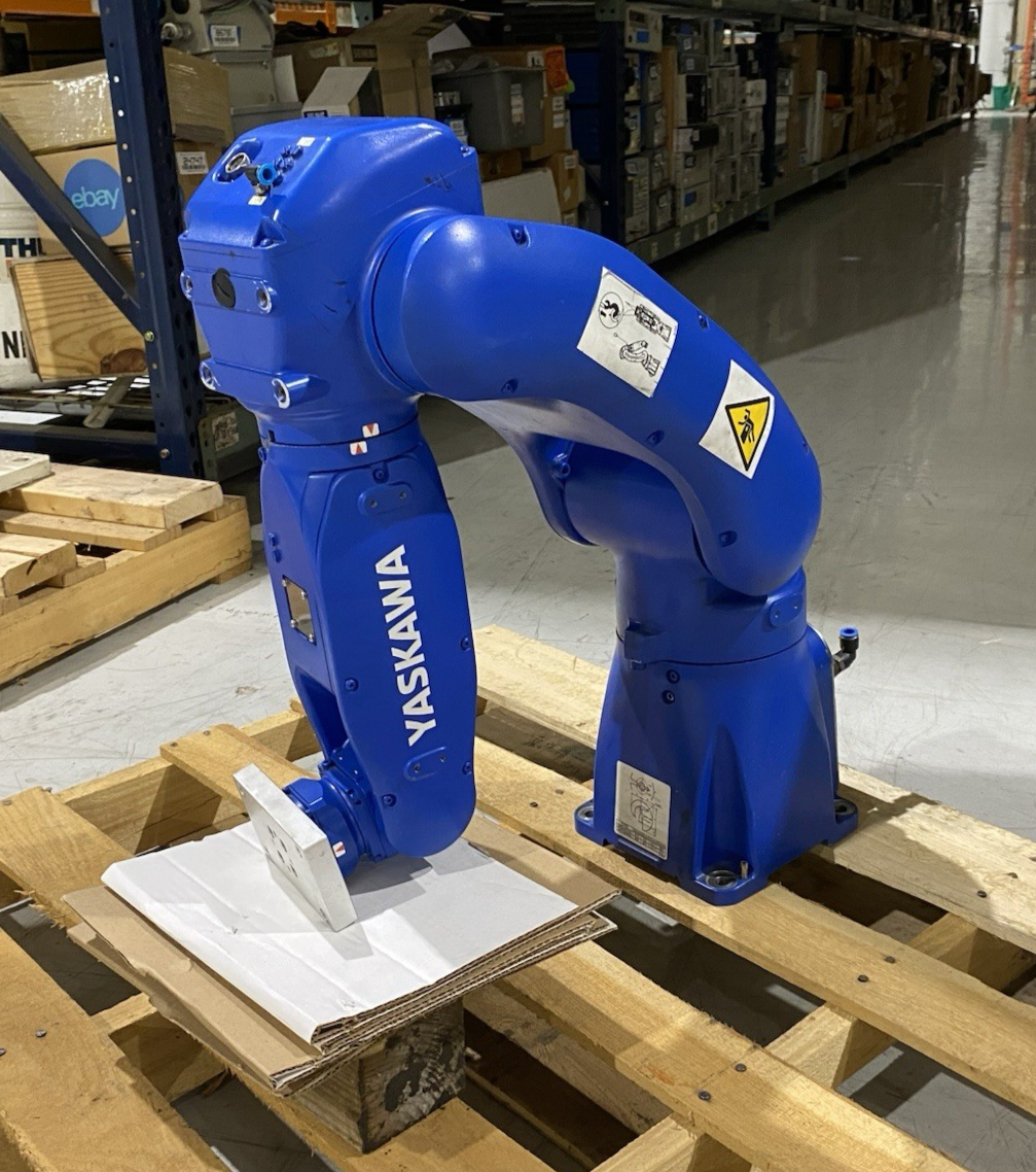 Yaskawa YR-1-06VX8-A00 Robot Arm Manipulator 6-Axis, NO CONTROLLER, ARM ONLY - Maverick Industrial Sales