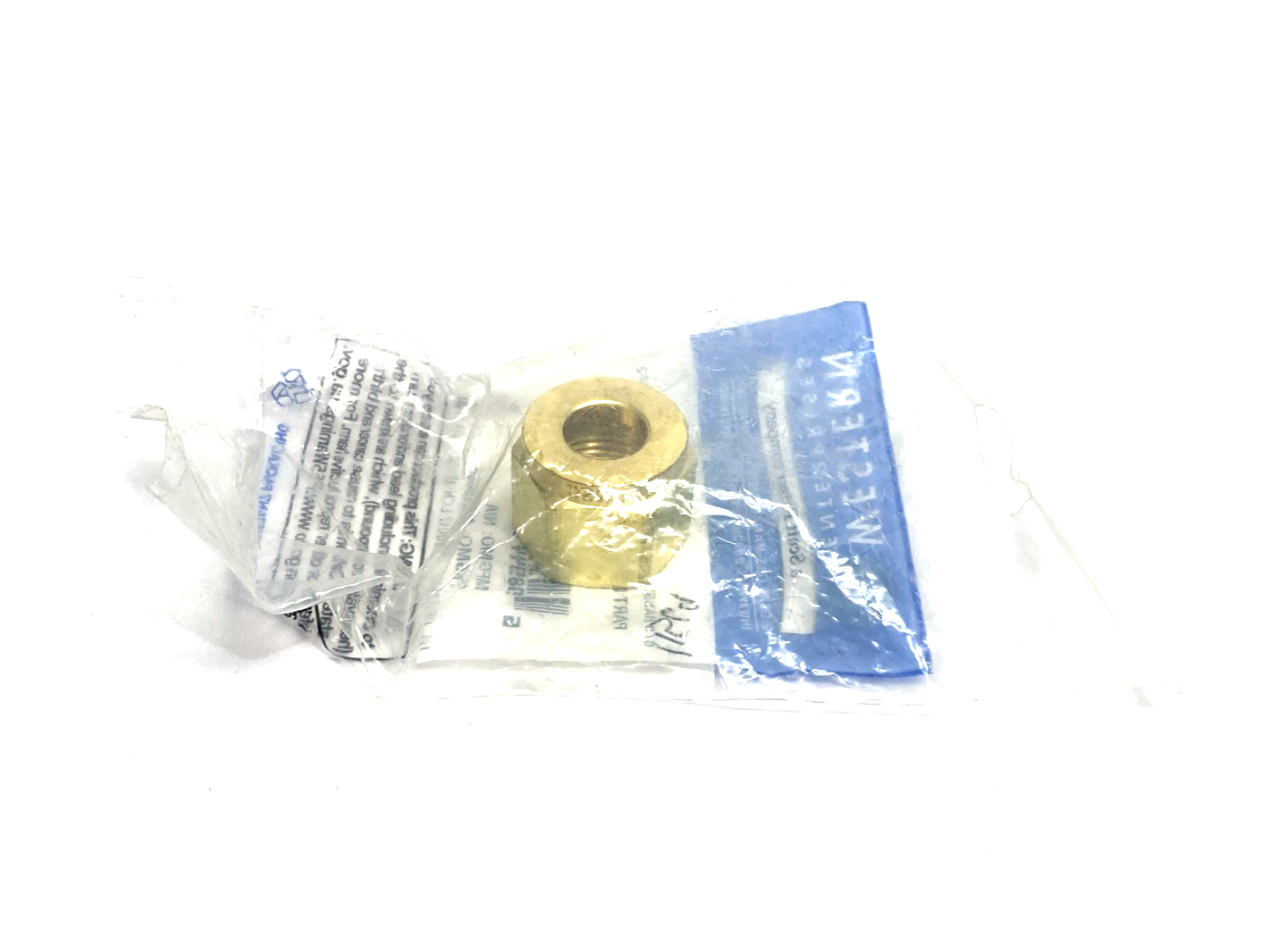 Western Enterprises CO-2 Brass Regulator Nut, CGA-320, LOT OF 3 - Maverick Industrial Sales