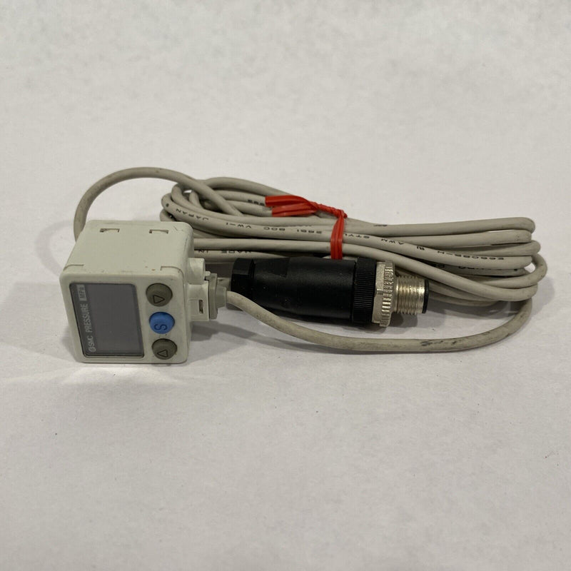 SMC ISE 40A-N01-T-X501 High Precision Digital Pressure Switch, 4-Pin Connector - Maverick Industrial Sales