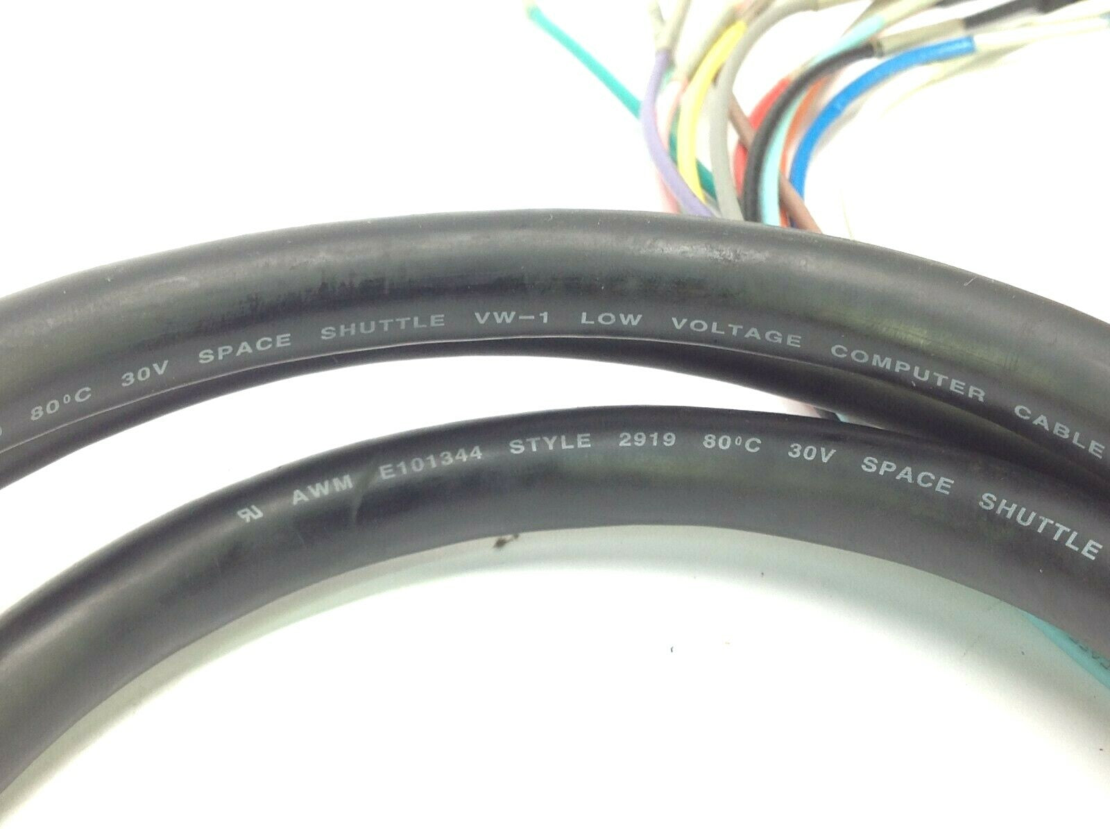 AWM Style 2919 VW-1 Low Voltage Computer Shuttle Cable 13 BNC to 26 Pin - Maverick Industrial Sales