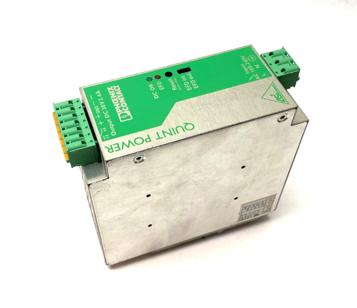 Phoenix Contact ASI QUINT 100-240/2.4 EFD Power Supply Unit 2736686 - Maverick Industrial Sales