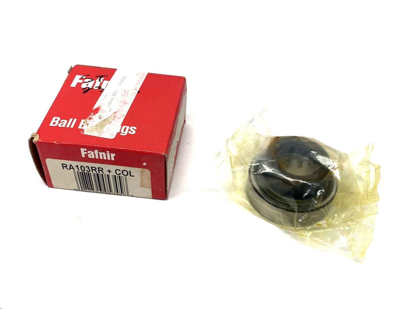 RA103RR | Fafnir Eccentric Locking Collar Ball Bearing 1-3/16" Shaft 62mm O.D. - New – Open box - Maverick Industrial Sales