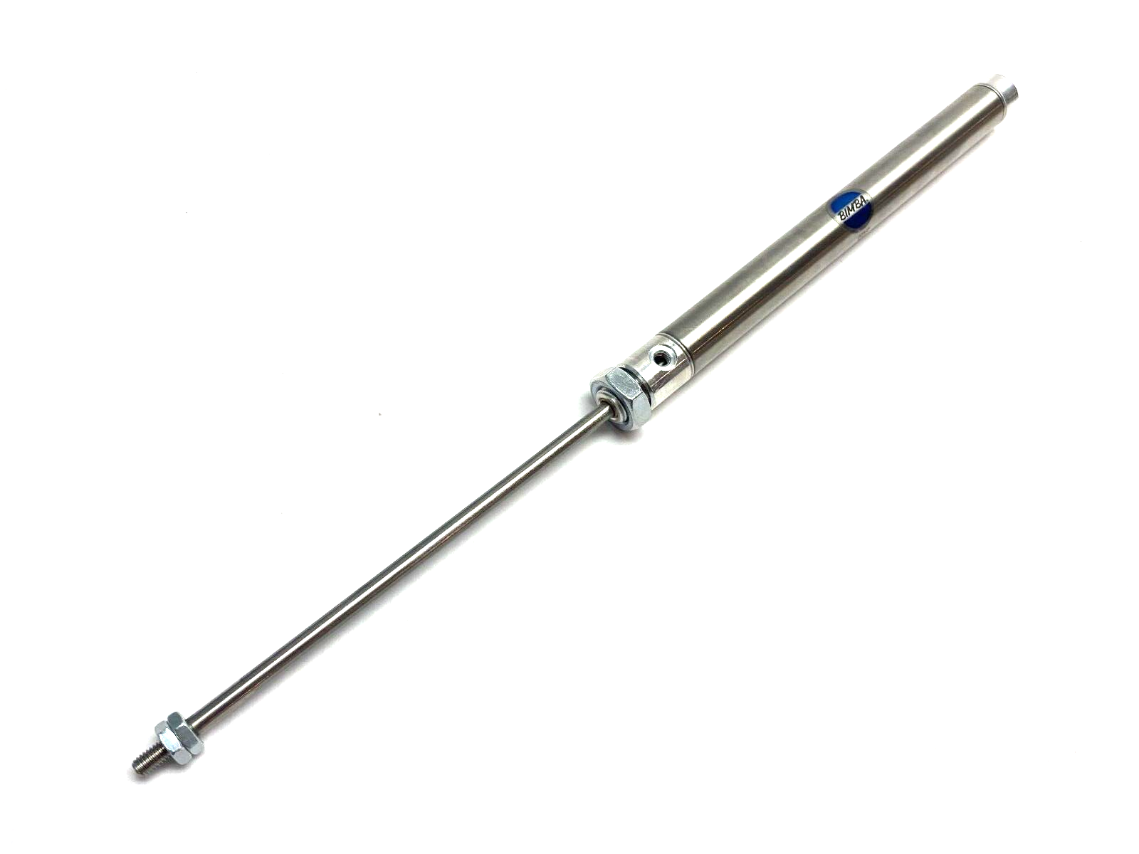 Bimba 025-D Stainless Steel Round Body Pneumatic Cylinder 9/16" Bore, 5" Stroke - Maverick Industrial Sales