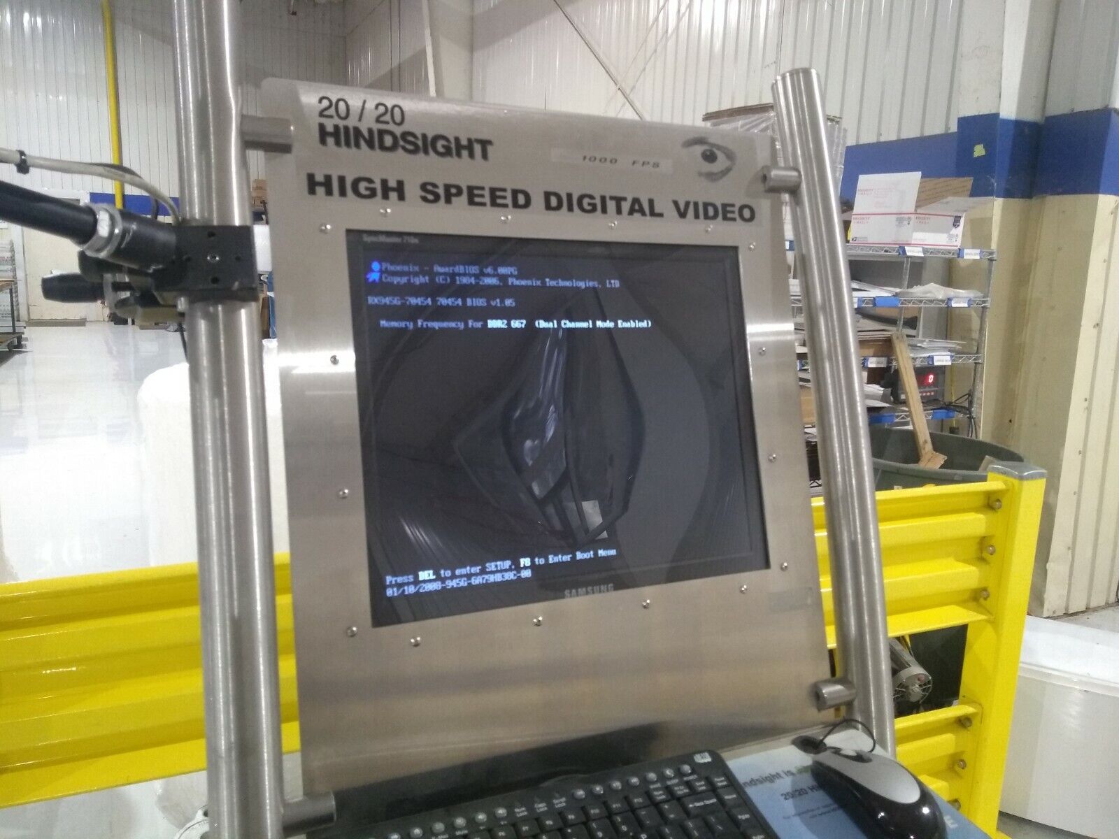 Hindsight 20/20 gigE 1000 FPS High Speed Video Monitoring System Rainbow Lens - Maverick Industrial Sales