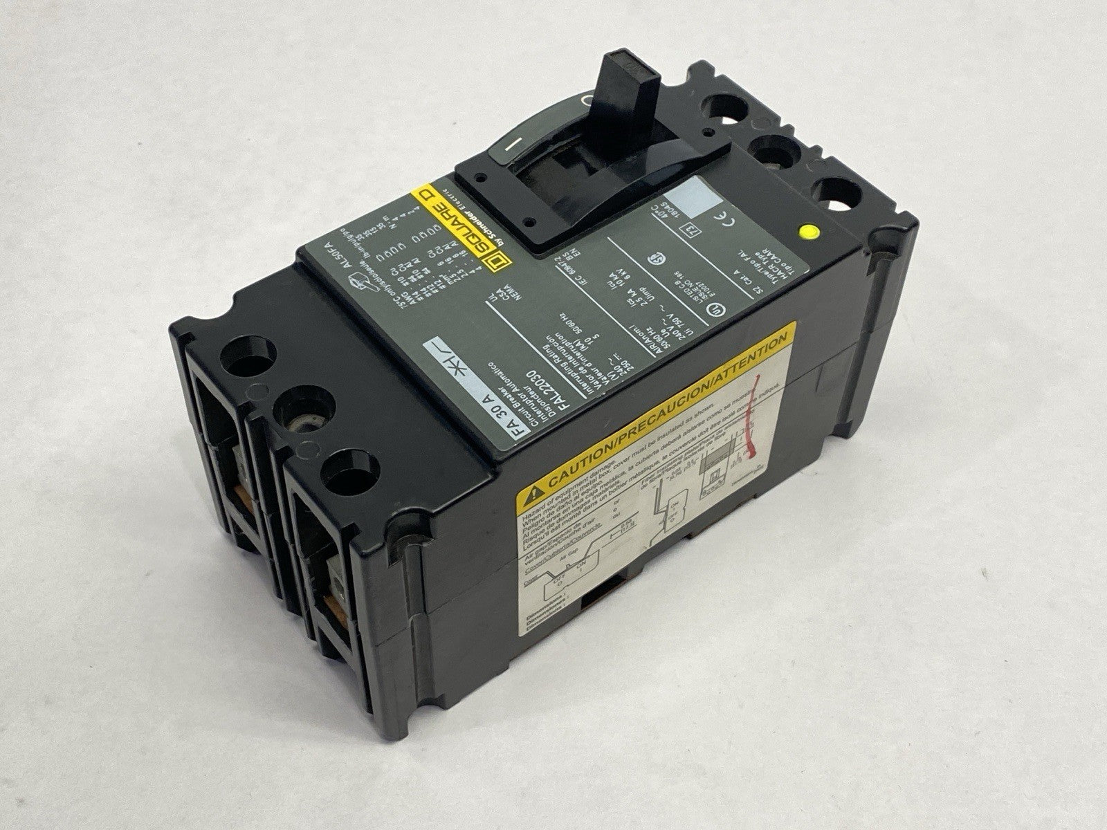 Schneider Electric FAL22030 Square D Circuit Breaker 2 Pole 30A 240V - Maverick Industrial Sales