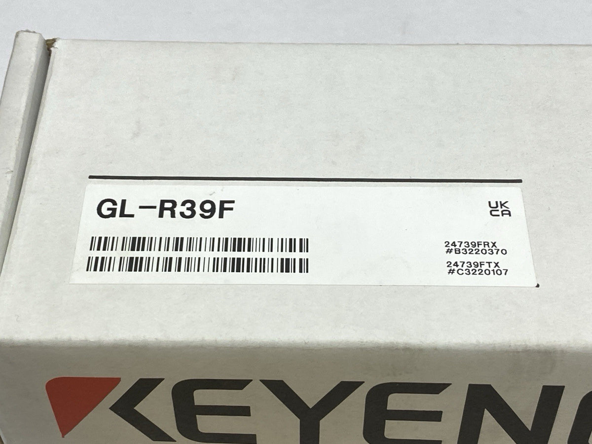 Keyence GL-R39F Safety Light Curtain Set Finger-Protection Type 39 Optical Axes - Maverick Industrial Sales