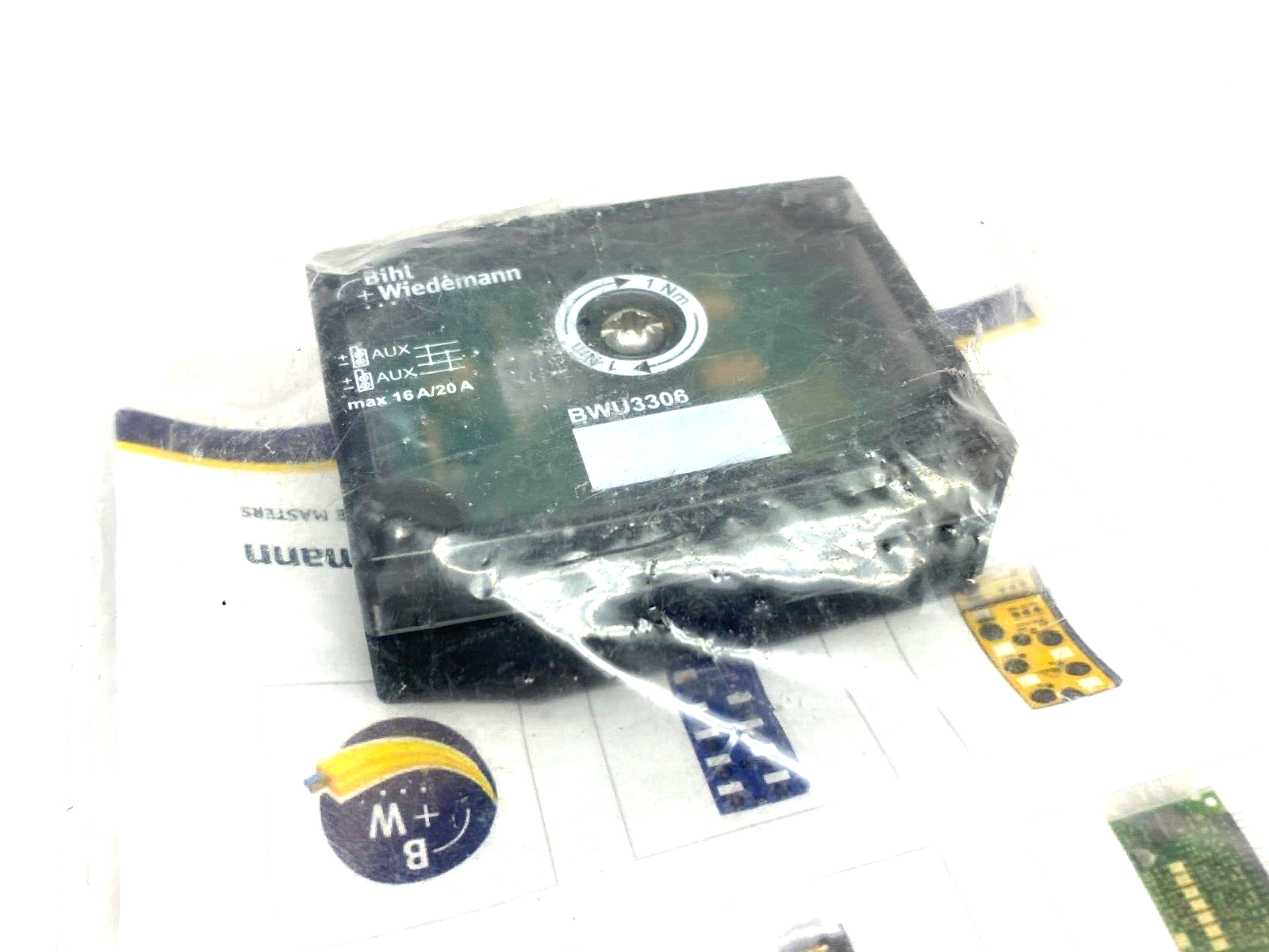 Bihl+Wiedemann BWU3306 Passive Distributor 16A/20A Profile Cable Branch 17241 - Maverick Industrial Sales