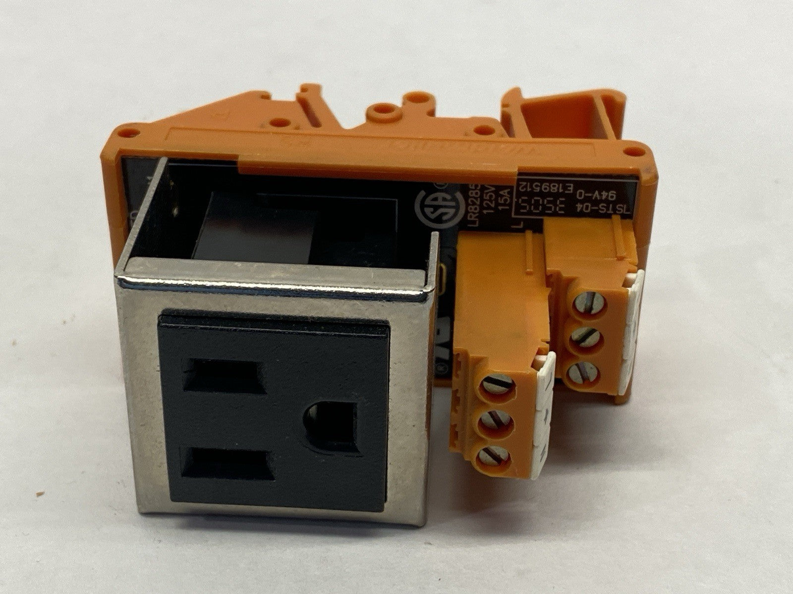 Weidmuller 9915480000 Terminal Block AC Outlet Module 15A 125V - Maverick Industrial Sales