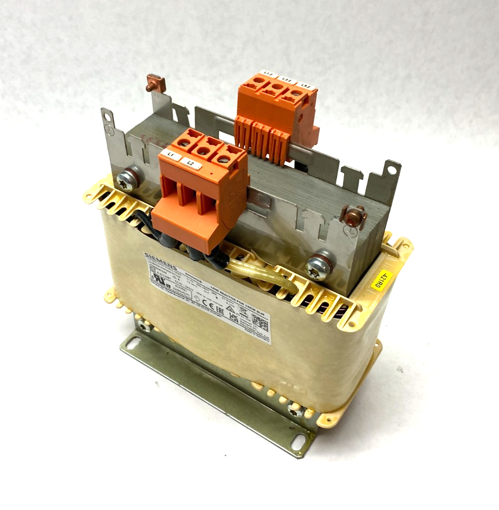 Siemens 6SL3000-0CE21-0AA0 SINAMICS Line Reactor for 10KW SLM - Maverick Industrial Sales