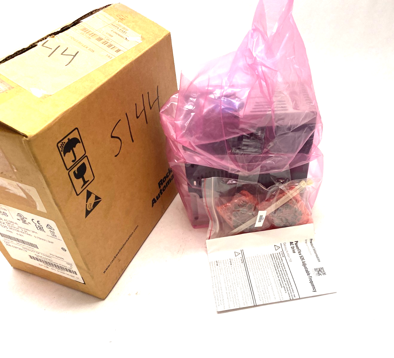 Allen Bradley 25B-D2P3N114 Ser. A Power Flex 525 Adjustable Frequency AC Drive - Maverick Industrial Sales