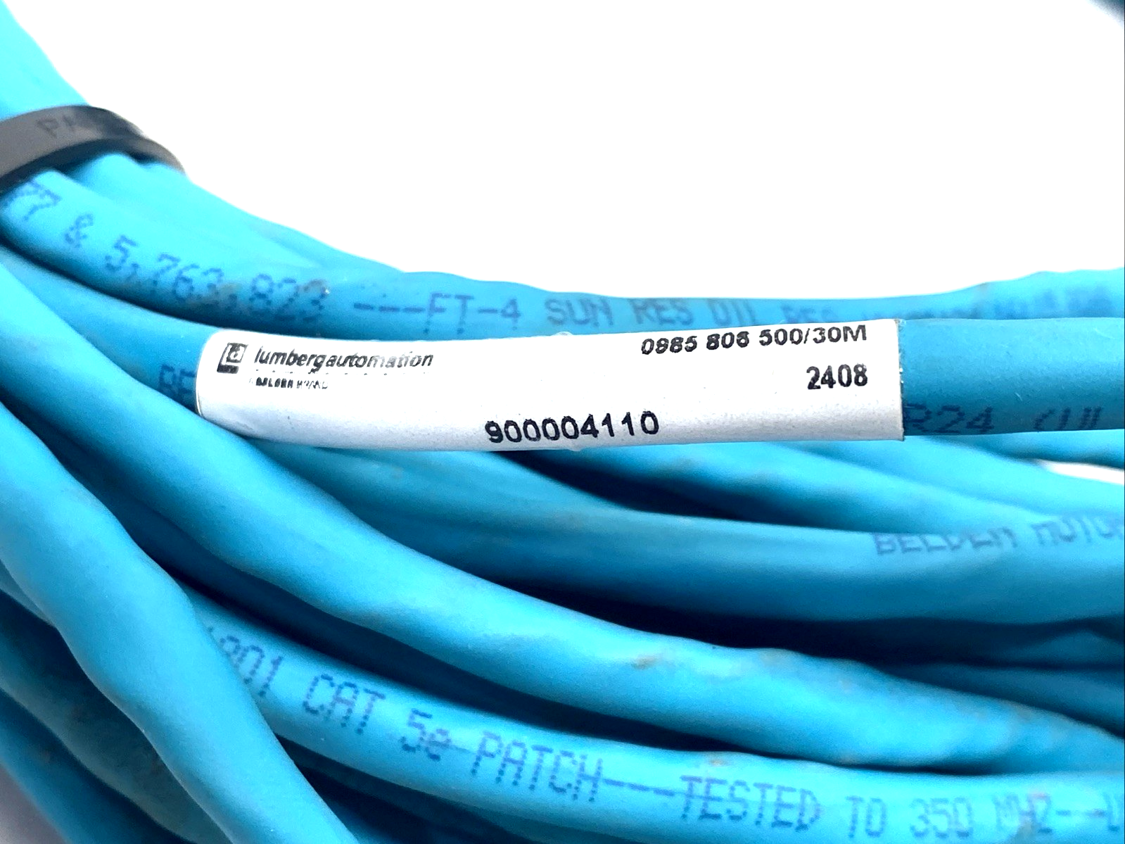 Lumberg 0985 806 500/30M Industrial Ethernet Cordset 30m 900004110 - Maverick Industrial Sales
