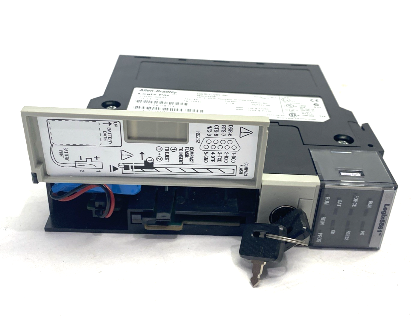 1756-L61 | Allen Bradley Ser. B ControlLogix 5561 Processor, 2MB Memory Control - Used - Maverick Industrial Sales