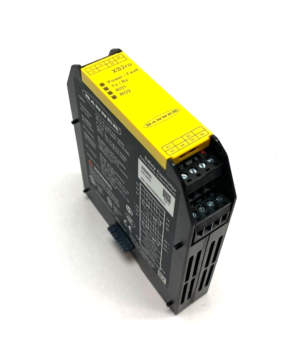 Banner XS2RO Expandable Safety Controller, Dual Relay Output Module, 85075 - Maverick Industrial Sales