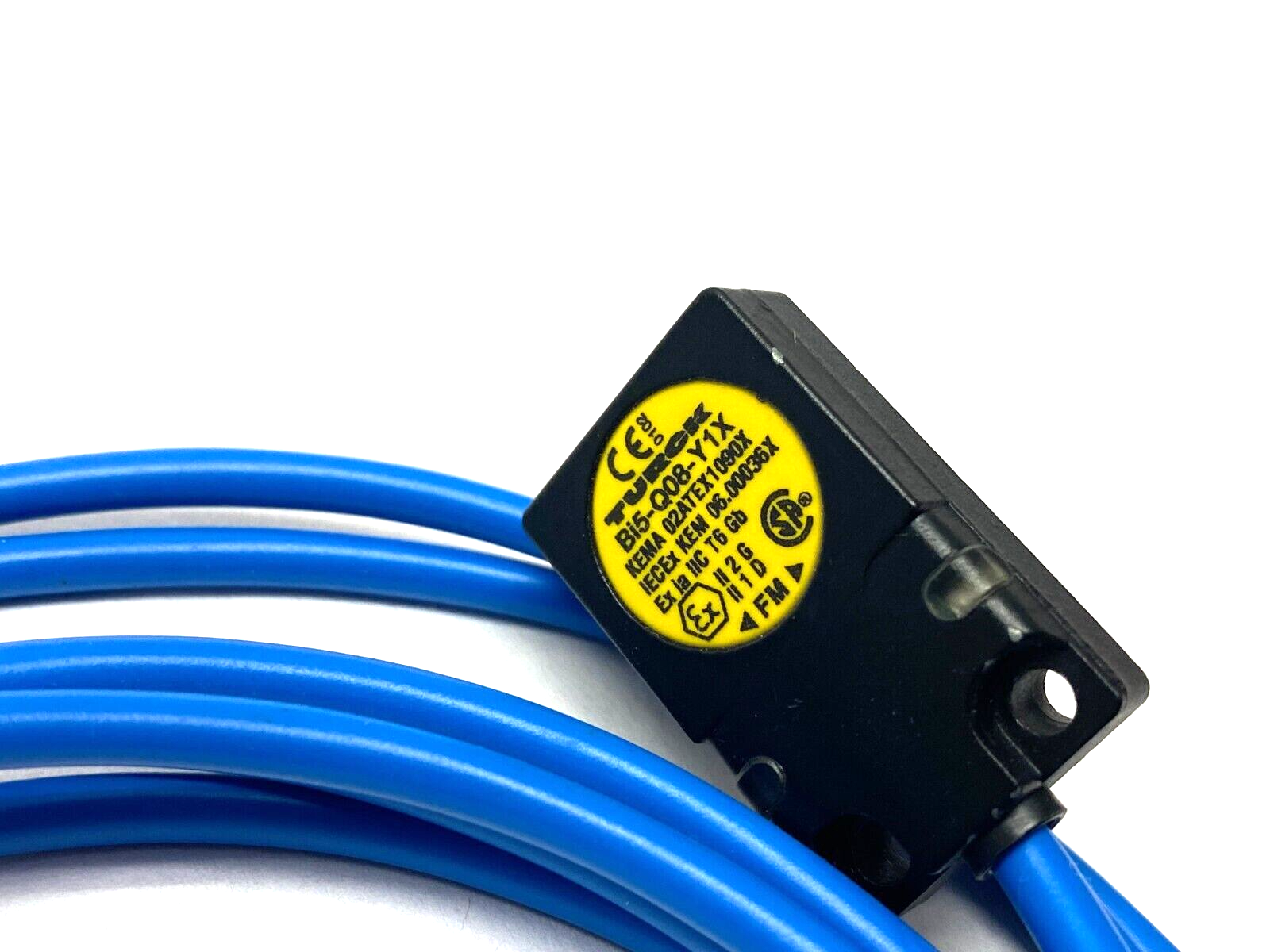 Turck Bi5-Q08-Y1X Rectangular Inductive Sensor 5mm Switch 2-Wire 4054000 - Maverick Industrial Sales
