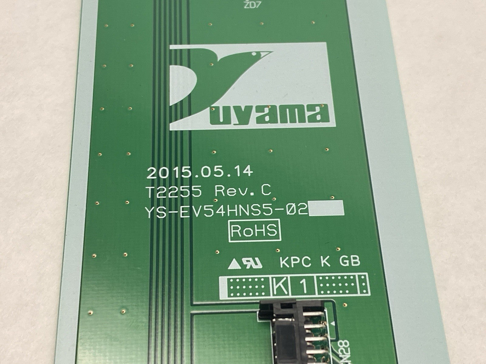 Uyama T2255-201806 Circuit Board YS-EV54HNS5-02 - Maverick Industrial Sales