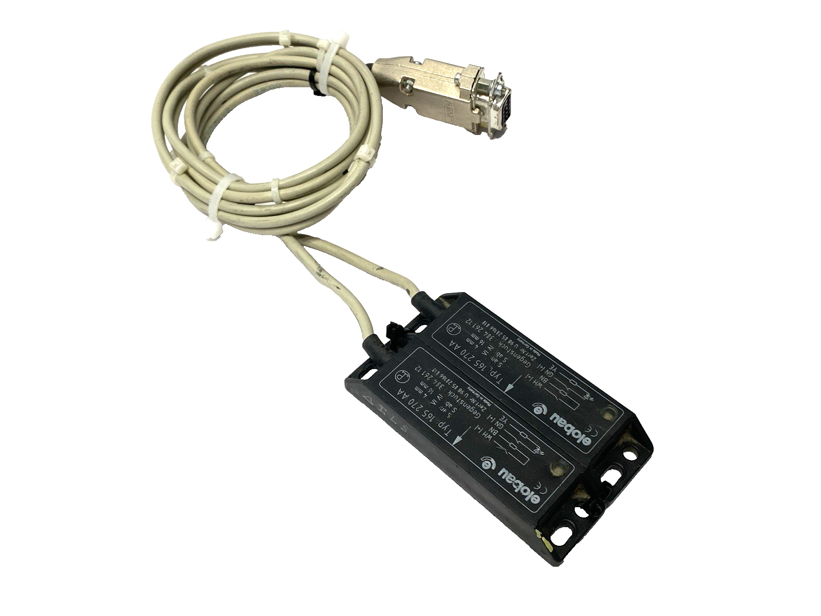 Elobau 165 270 AA Safety Magnetic Sensor 2' Cable Length LOT OF 2 - Maverick Industrial Sales