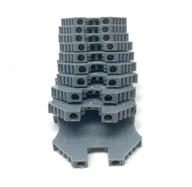 Morsettitalia 43408 Euro 2.5 Terminal Block 5mm Gray LOT OF 10 - Maverick Industrial Sales