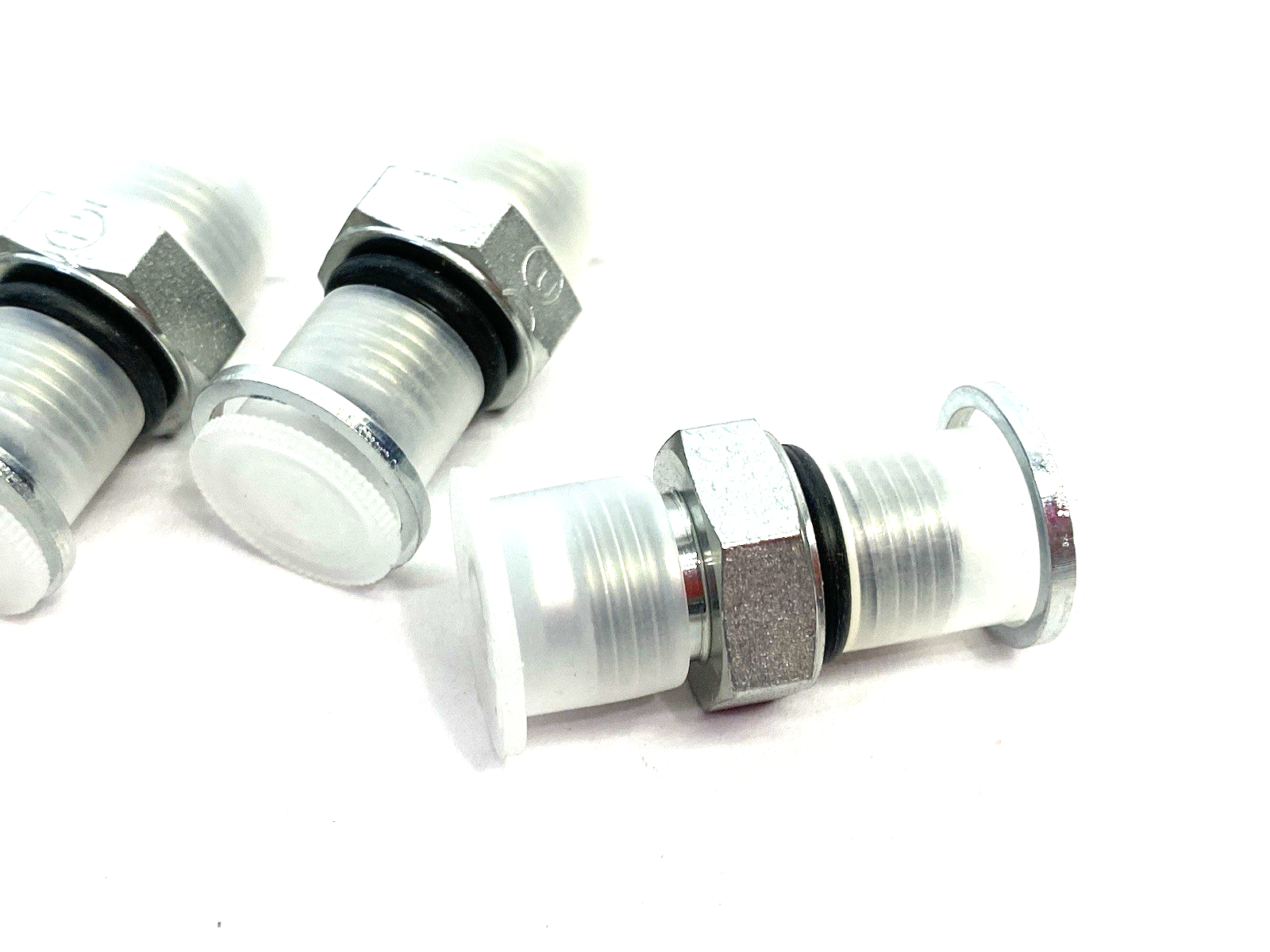 6F4OMXS | Parker Triple-Lok® 37° Flare JIC Tube Straight Male Adapter LOT OF 4 - New – Open box - Maverick Industrial Sales