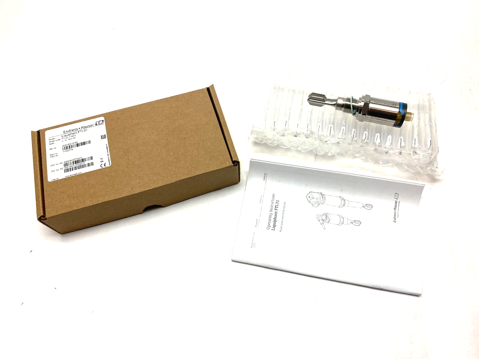 Endress+Hauser FTL31-1102/0 Liquiphant Vibronic Point Level Detection Switch - Maverick Industrial Sales
