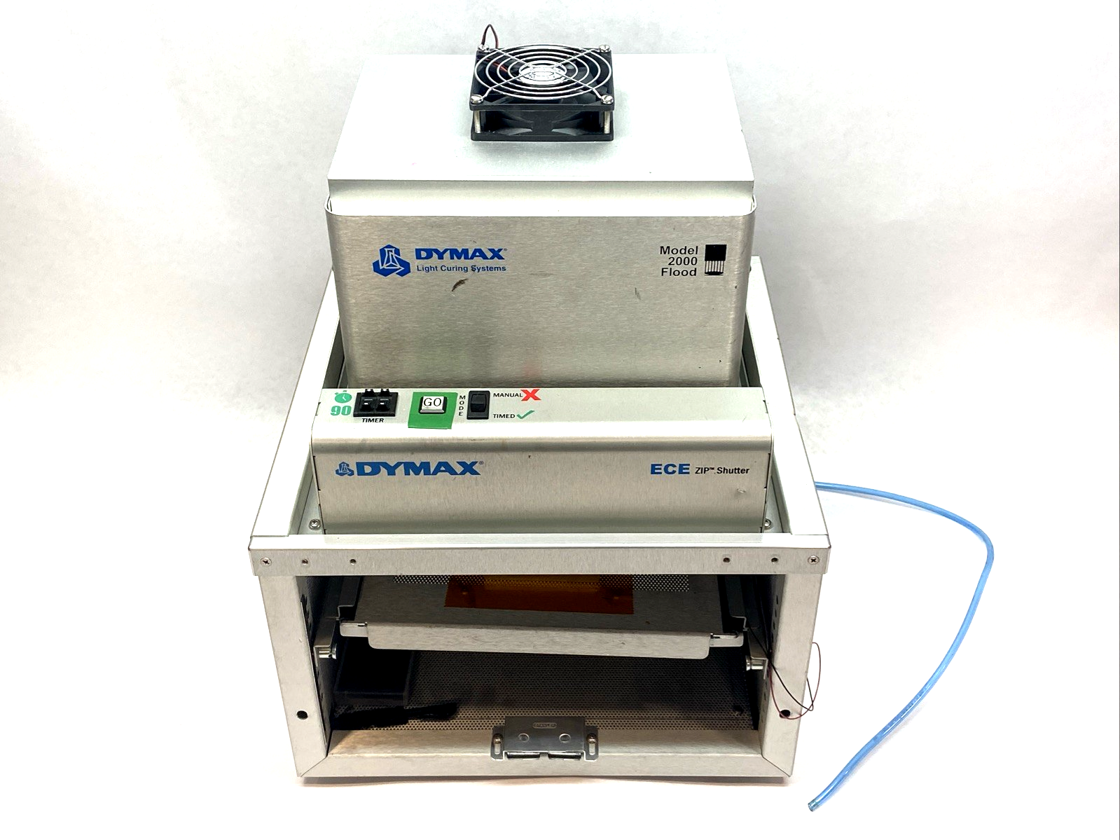 Dymax 2000 Flood UV Curing Flood Lamp Housing w/ Zip Shutter & EC Lightshield - Maverick Industrial Sales