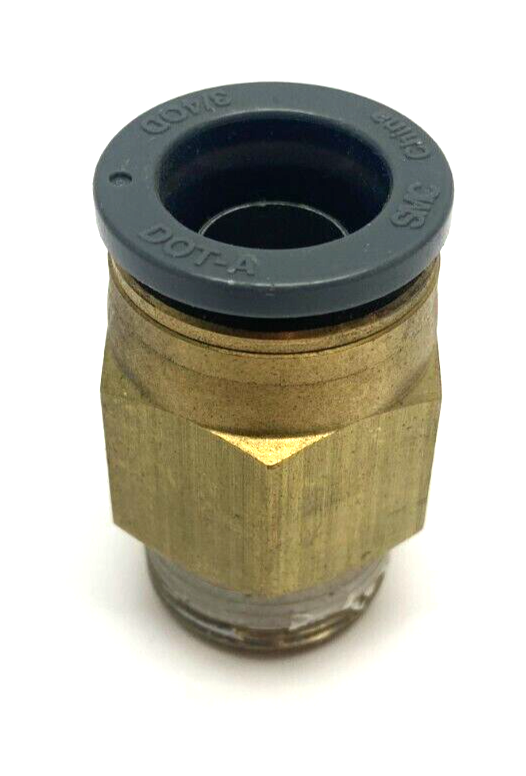 SMC KV2H19-38S One Touch Male Fitting 3/4" OD Ser. KV2 DOT-A 3/4 NPT - Maverick Industrial Sales