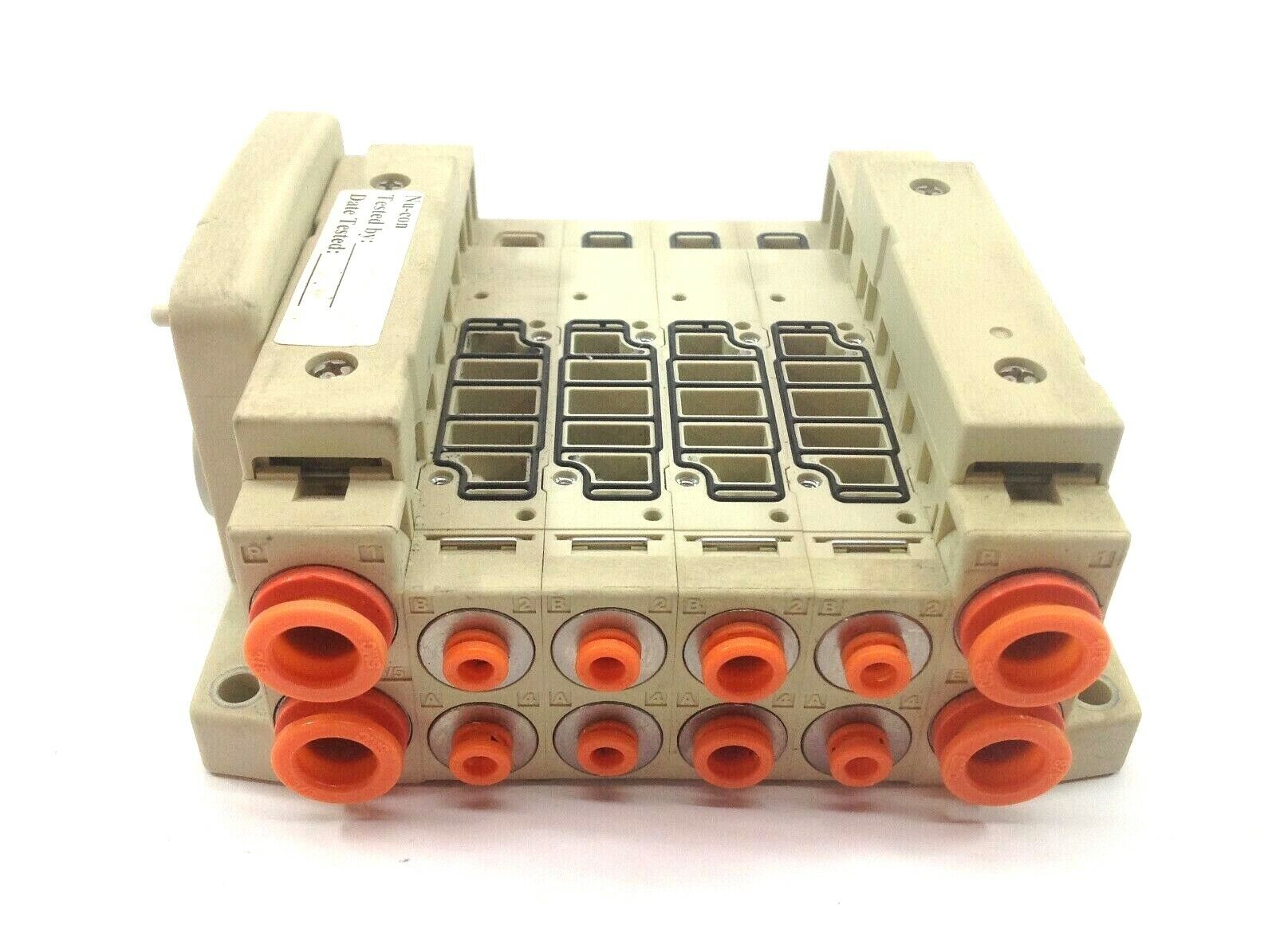 Nu-Con Automation Pneumatic 4 Port Valve Manifold - Maverick Industrial Sales