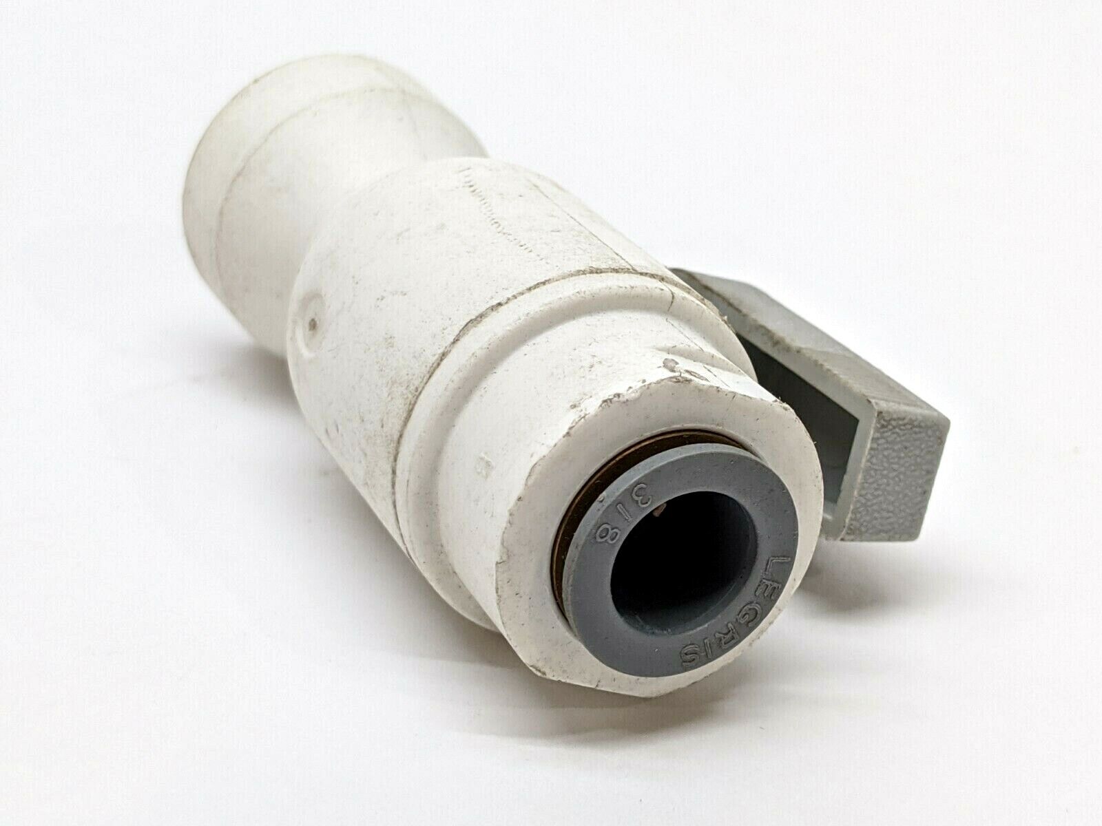 Parker Polypropylene Ball Valve 3/8” Push-To-Connect To 1/2-20 Female LOT OF 6 - Maverick Industrial Sales