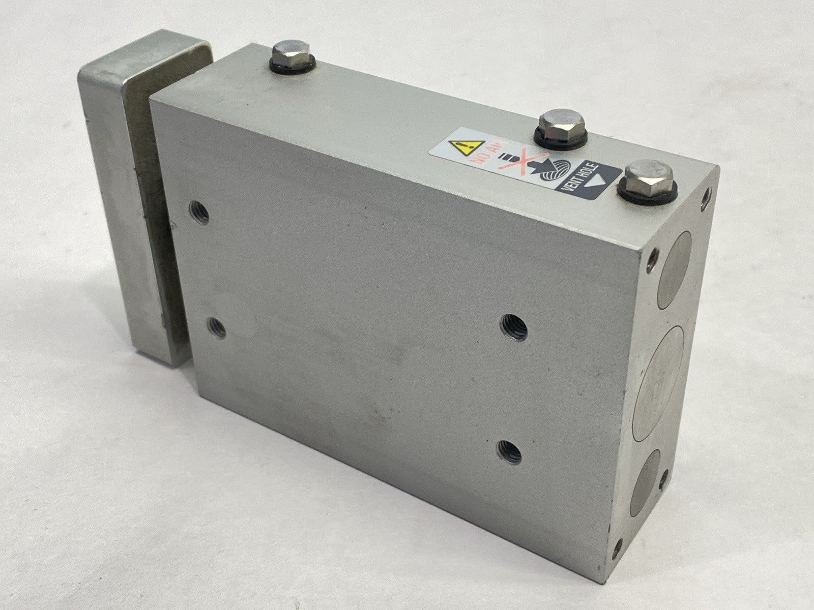 HYDG20R-50 | SMC Pneumatic Guided Hygienic Cylinder 20mm Bore 50mm Stroke - Used - Maverick Industrial Sales