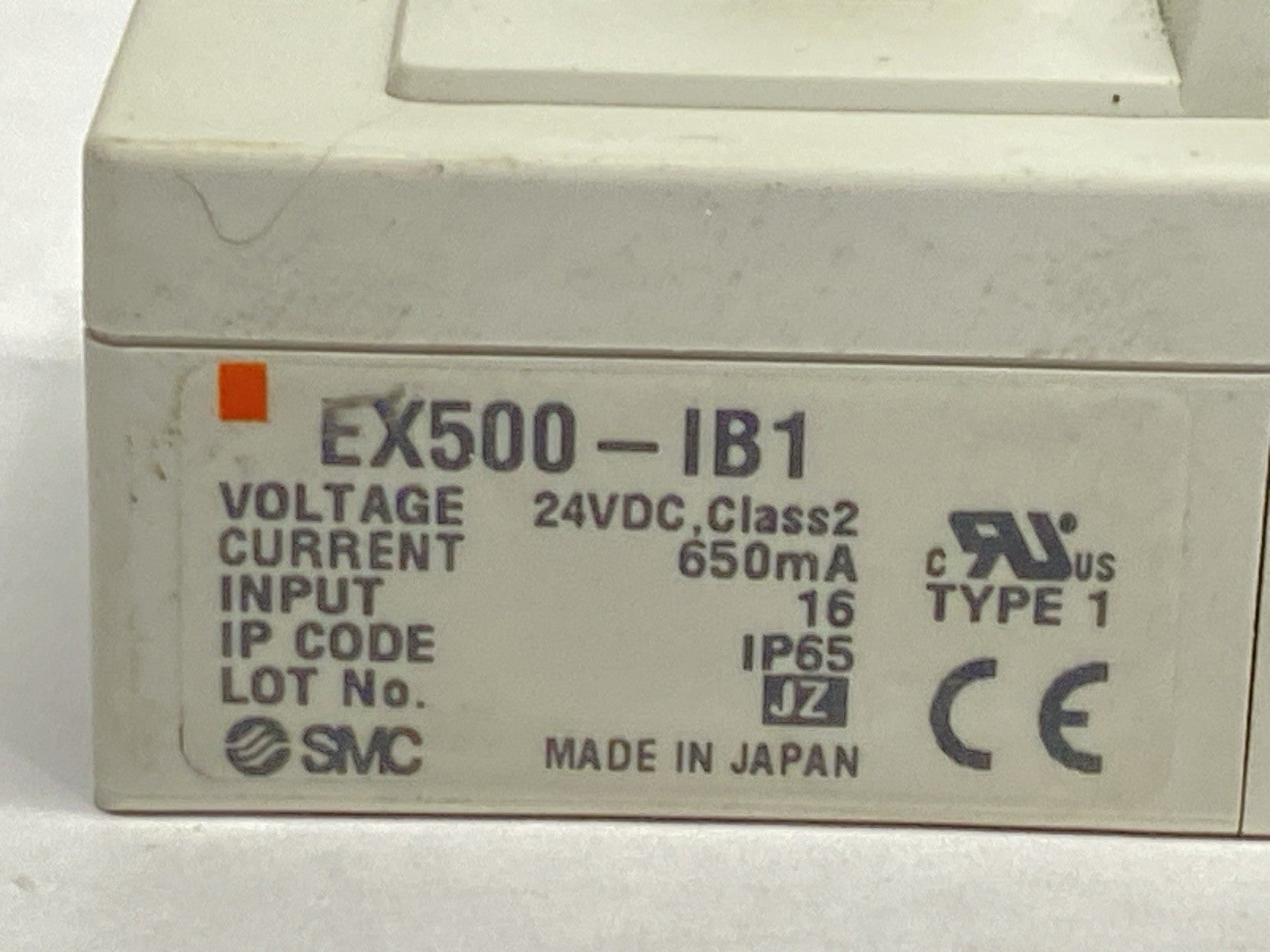 SMC EX500-IB1 DeviceNet Input Base Unit w/ 2x EX500-IE5 Input Block 8x M8 3-Pin - Maverick Industrial Sales