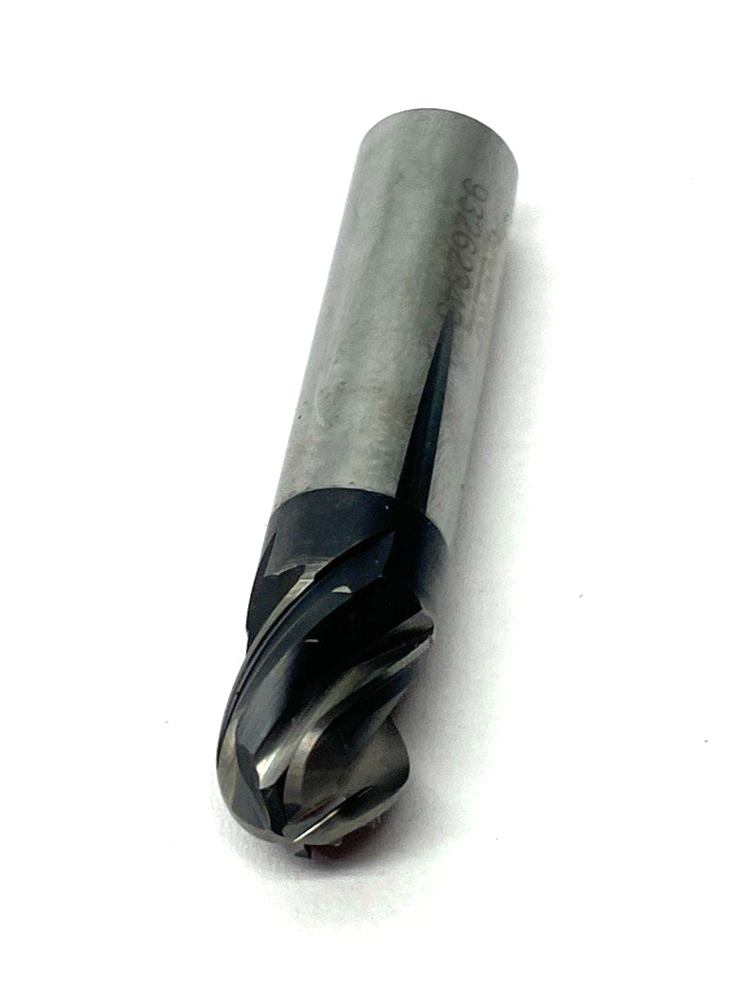 93262343 | Accupro Ball End Mill: 1/2" Dia, 5/8" LOC, 4 Flute, Solid Carbide - Used - Maverick Industrial Sales