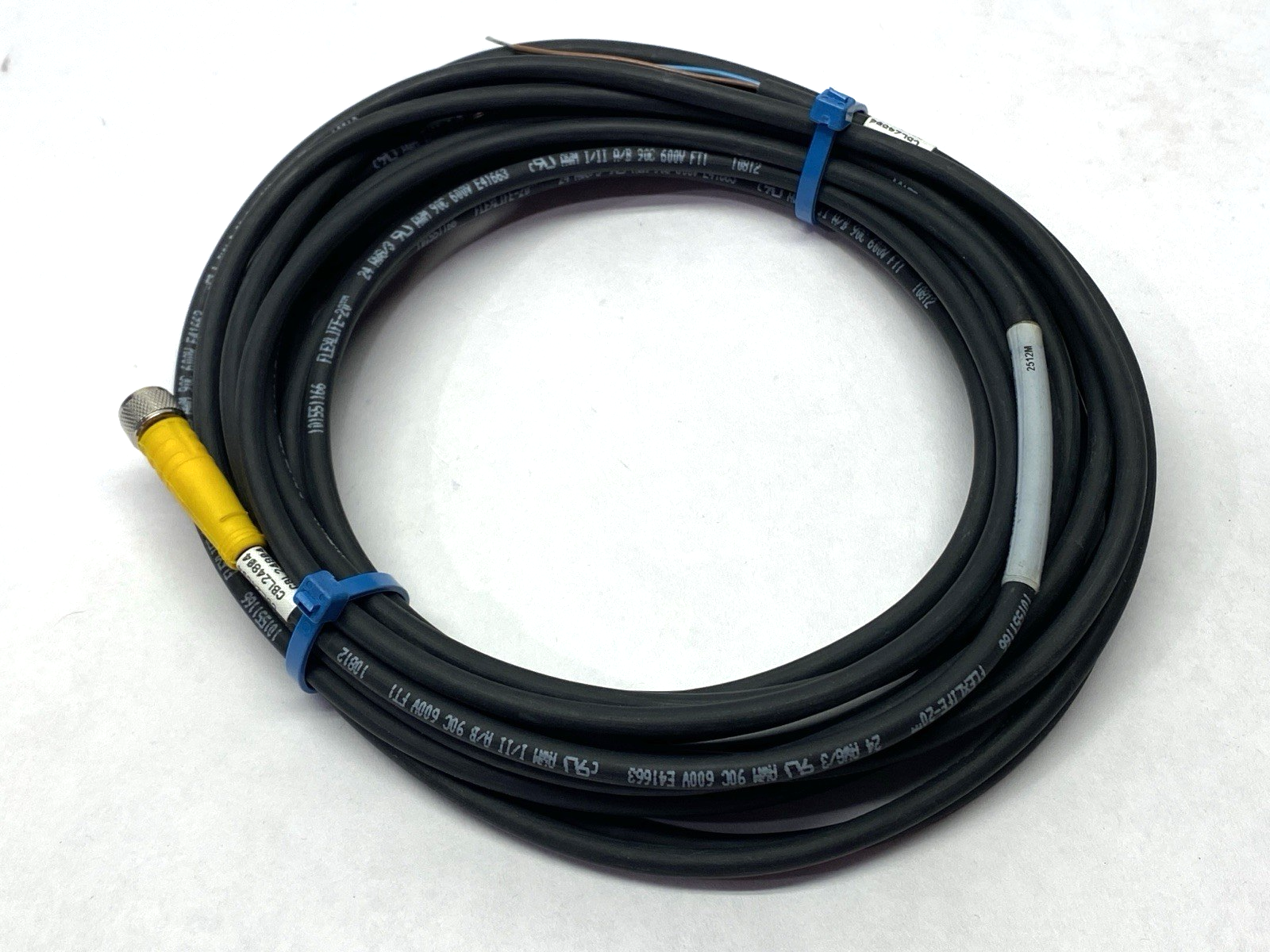 Turck PKG 3M-6/S90/S101 Single-Ended M8 3-Pin Female Cordset U2515-99 CUT TO 15' - Maverick Industrial Sales