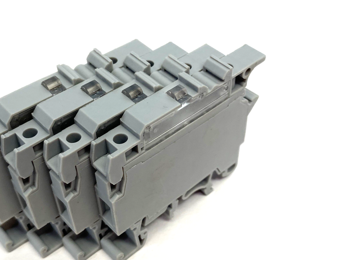 | Altech CF4U Fuseblock, Terminal Block, DIN Rail, LOT OF 4 - New – Open box - Maverick Industrial Sales