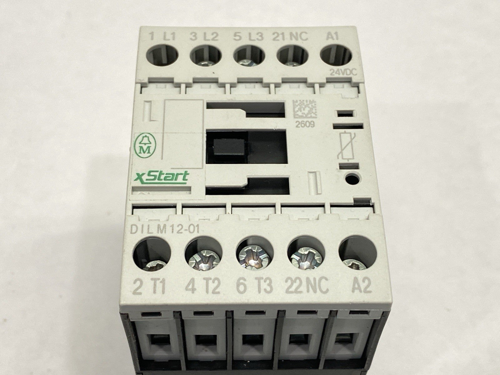 DIL M12-01 | Moeller Contactor 3-Pole 12A 380-400VAC 24VDC - Used - Maverick Industrial Sales