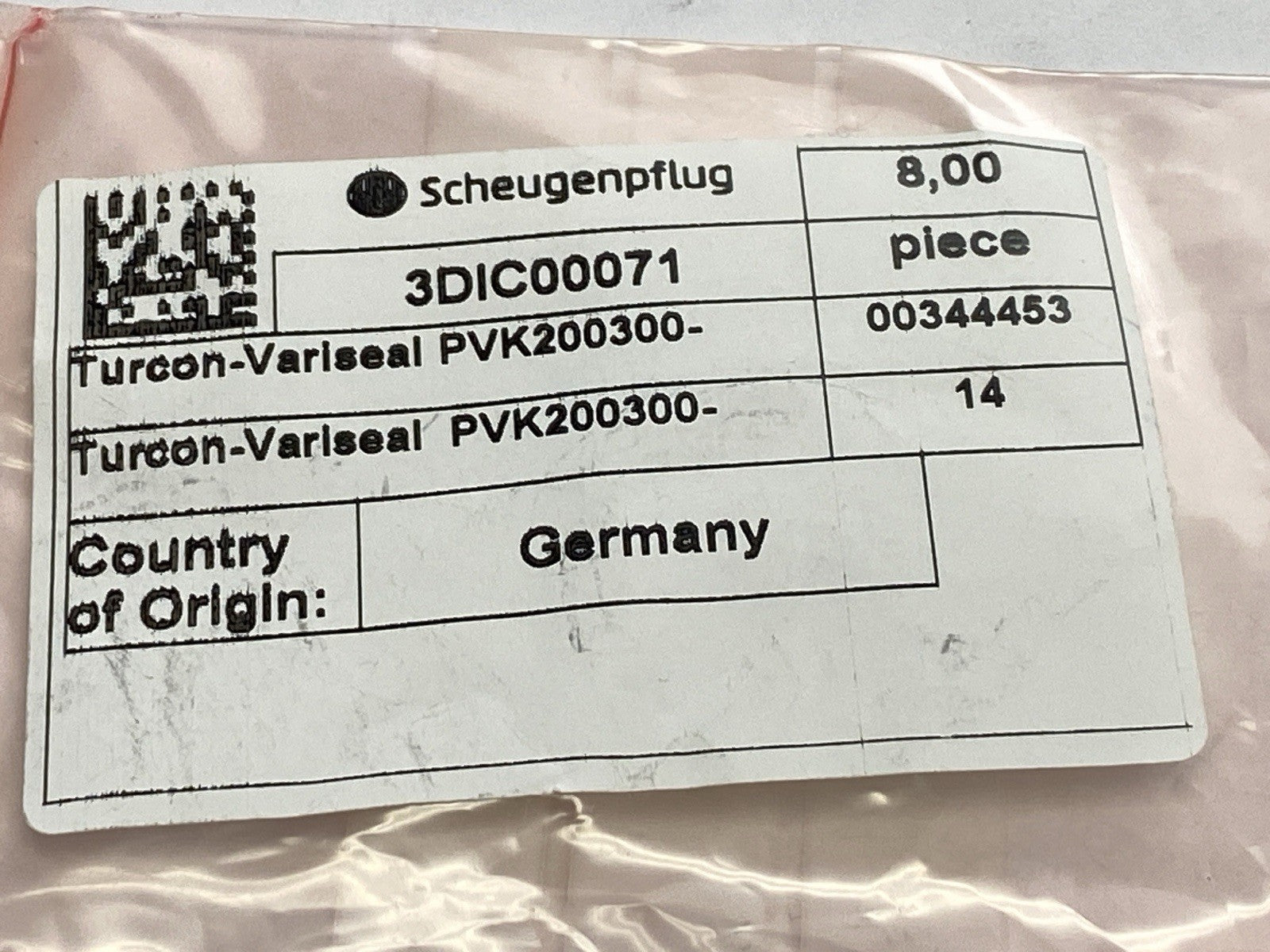 Scheugenpflug 3DIC00071 Turcon Variseal PVK200300 LOT OF 4 - Maverick Industrial Sales