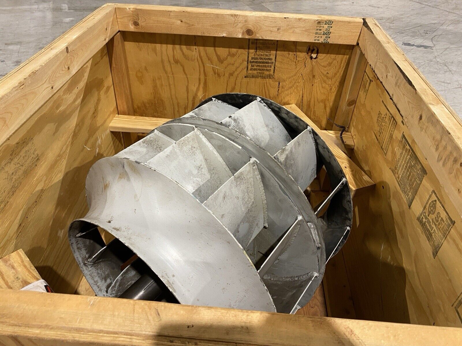 Howden Buffalo Centrifugal Fan Needs Repair - Maverick Industrial Sales