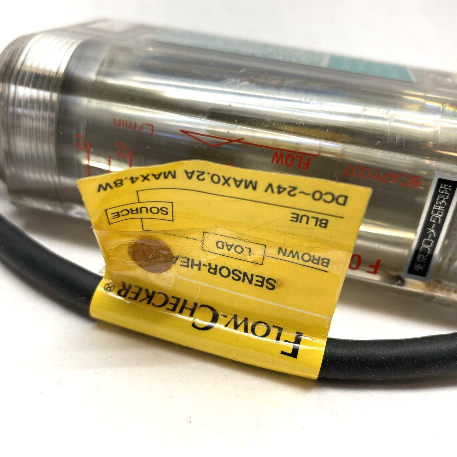 Tokyo Flow Meter FC-SM40 Flow Checker Max0.2A Max4.8W - For parts or not working - Maverick Industrial Sales