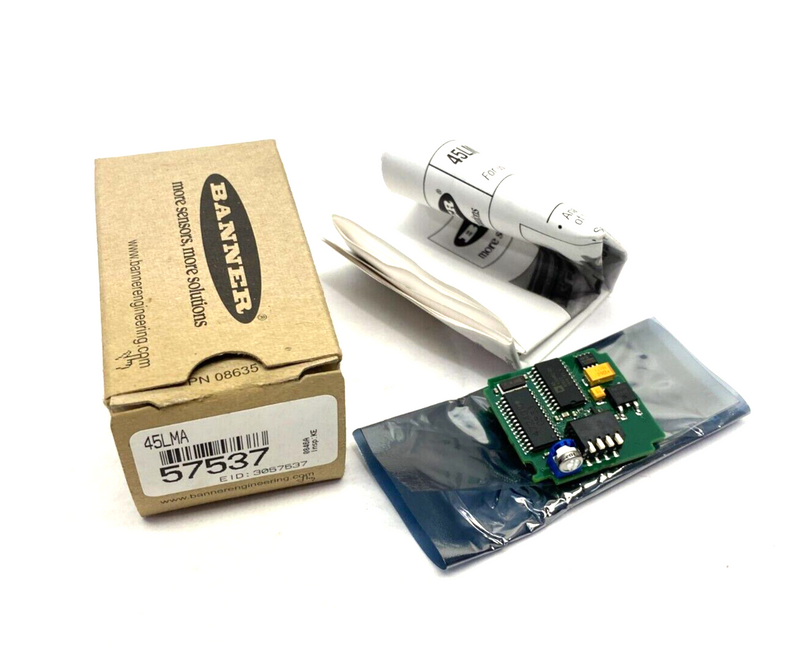 Banner 45LMA Analog Output Card for Analog Ultrasonic Proximity Sensor 57537 - Maverick Industrial Sales