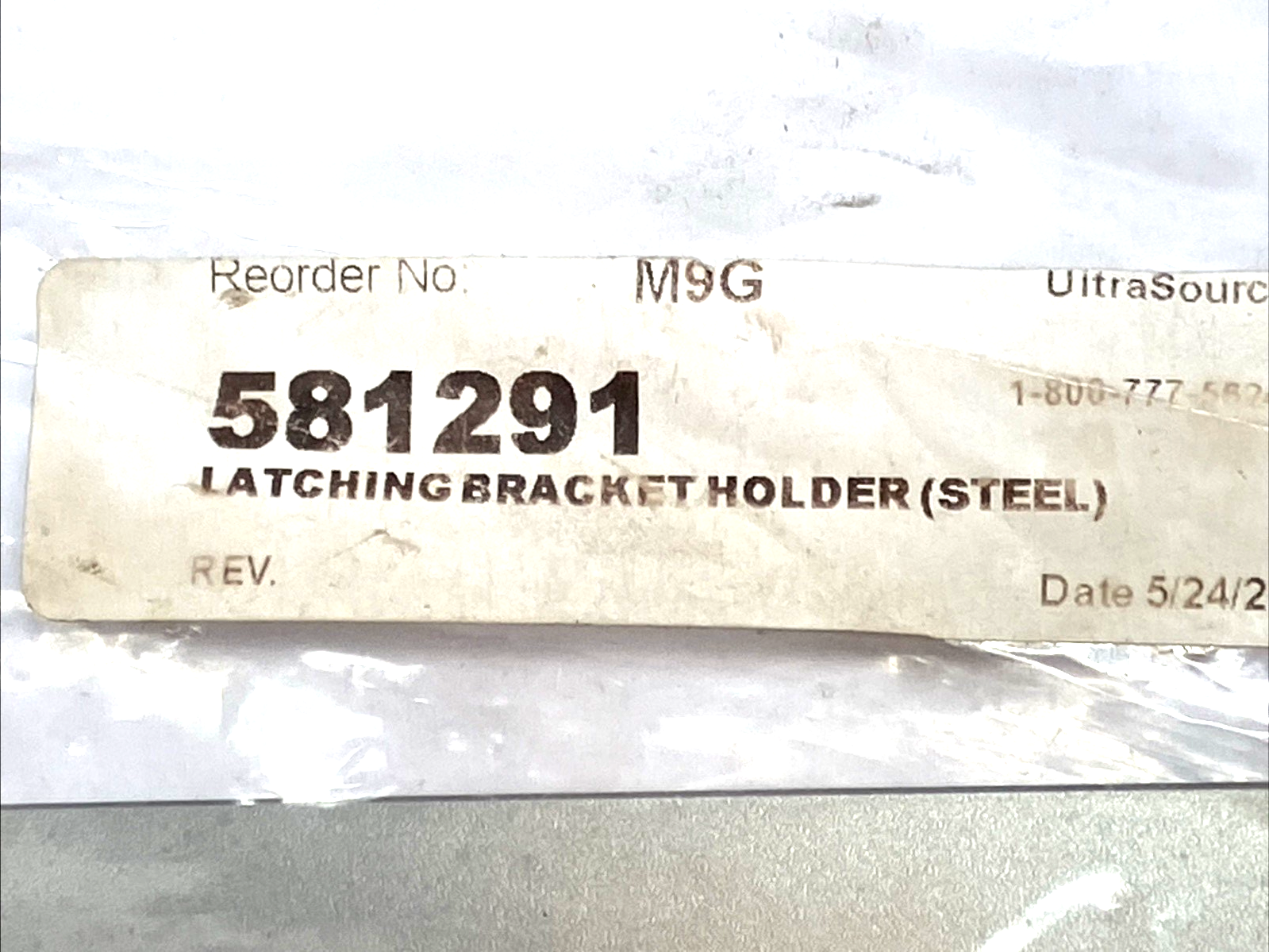 581291 | Ultrasource Latching Bracket Holder - OEM Mounting Hardware Part - New - Maverick Industrial Sales