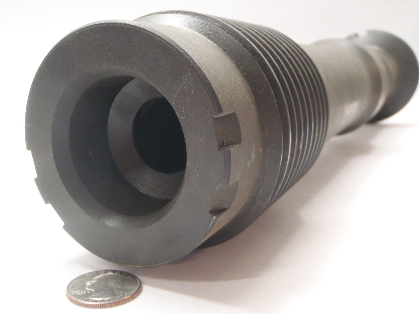 BROWN BOVERI 3-3/4" DIA COUPLING BOLT BRITISH THREADS 25-1/2" LENGTH - Maverick Industrial Sales