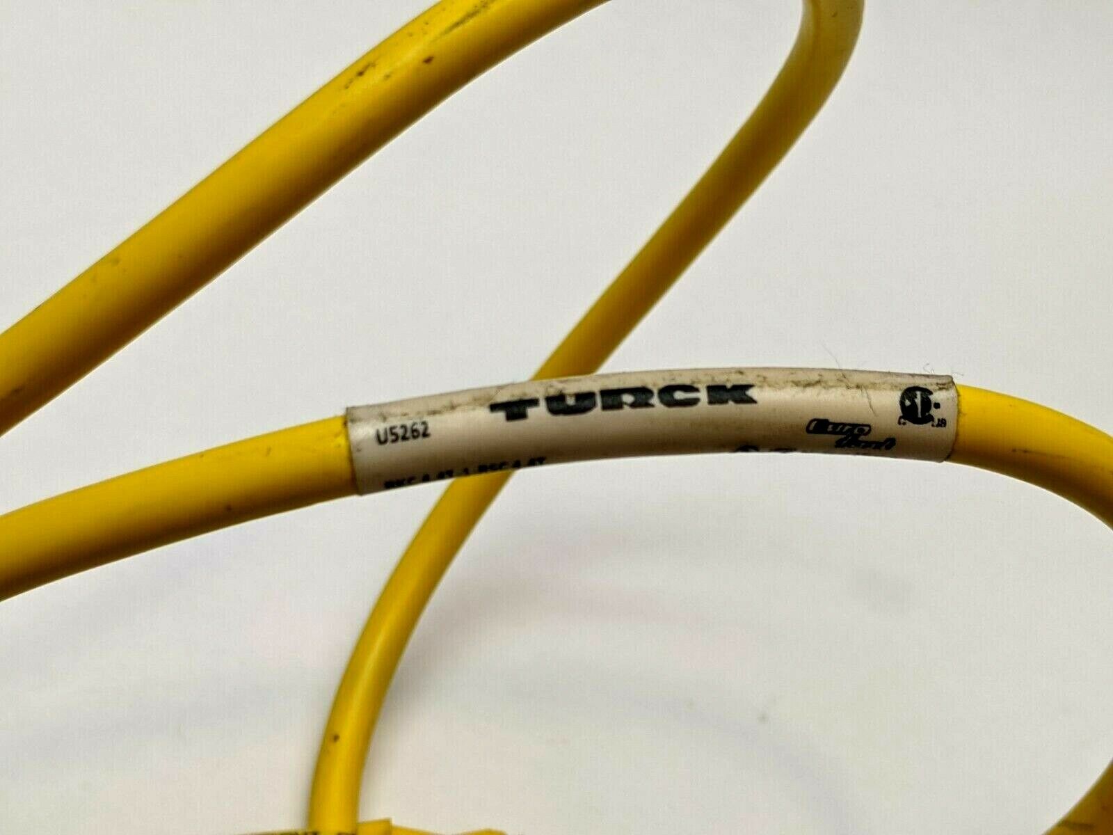 Turck RKC 4.4T-1-RSC 4.4T EuroFast Cable Assembly U5262 - Maverick Industrial Sales