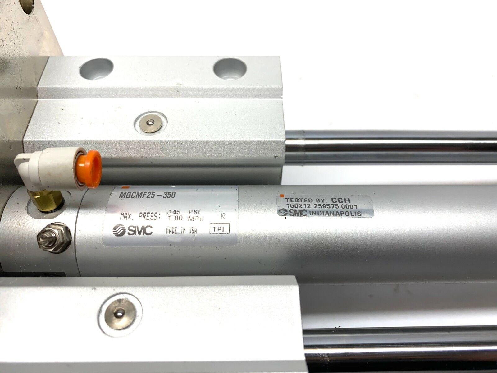 SMC MGCMF25-350 Guided Cylinder 25mm Bore 350mm Stroke - Maverick Industrial Sales
