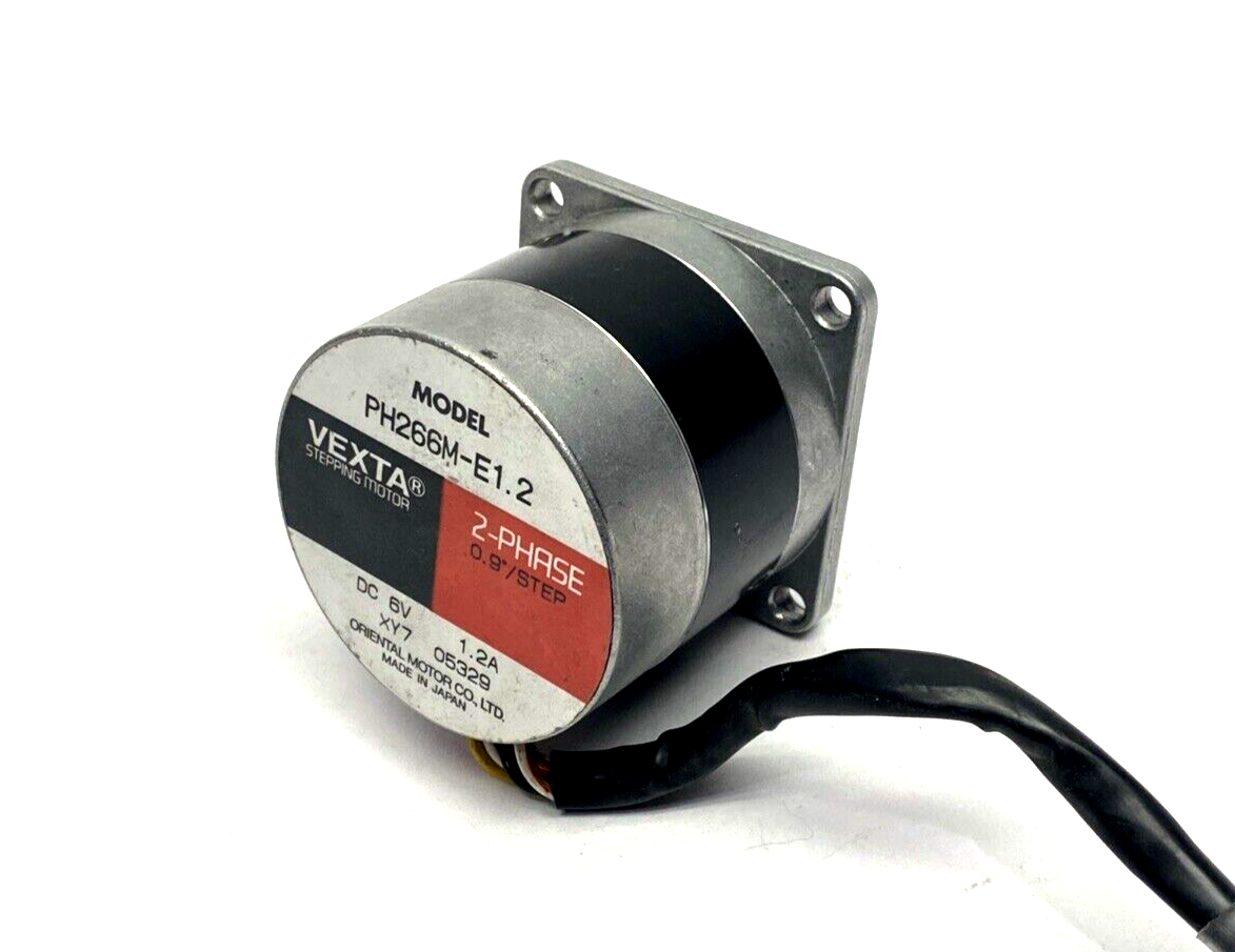 Oriental Motor PH266M-E1.2 Vexta 2-Phase Stepping Motor 0.9 Deg/Step 6V 1.2A - Maverick Industrial Sales