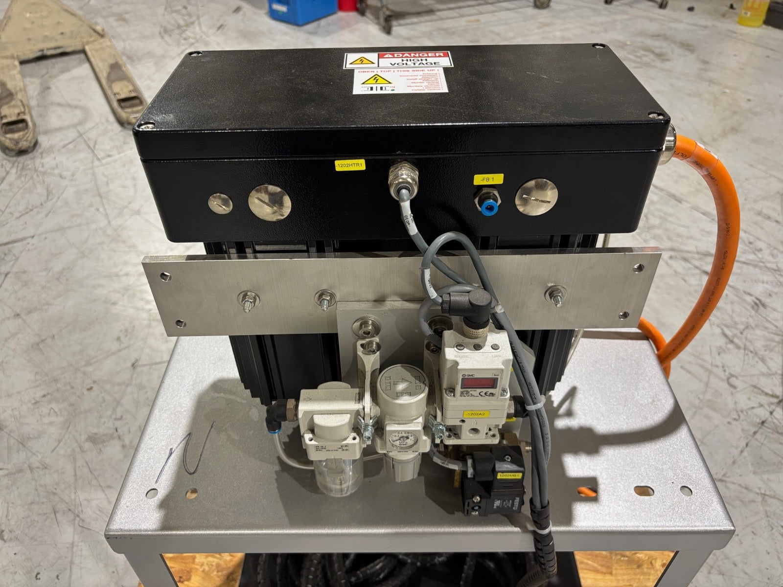 Plasmatreat HTR22-L133 High Voltage Plasma Transformer w/ Cables, E 80 X 20/800 - Maverick Industrial Sales