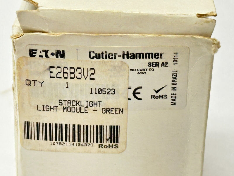 Eaton Cutler Hammer E26B3V2 Stacklight Module Green 24VDC - Maverick Industrial Sales