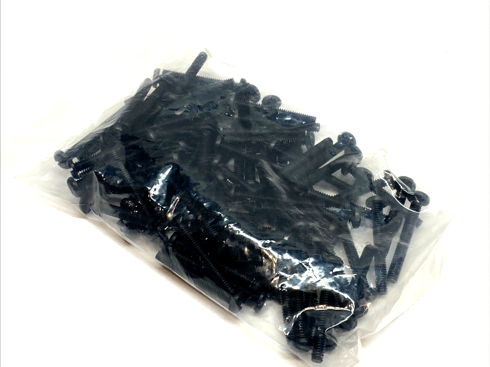Nylon 1/4"-20 x 2" | Slotted Pan Head Machine Screws PKG OF 100 - New - Maverick Industrial Sales