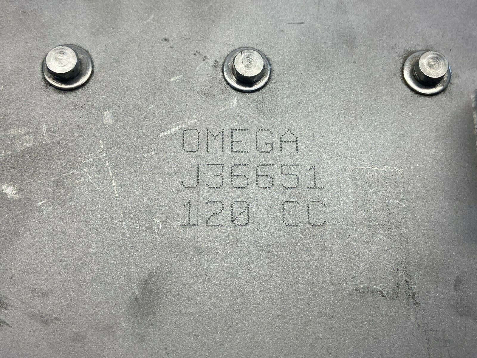 Omega Design J36651 SRP Unscrambler 120 CC Bottle Chute End Section - Maverick Industrial Sales