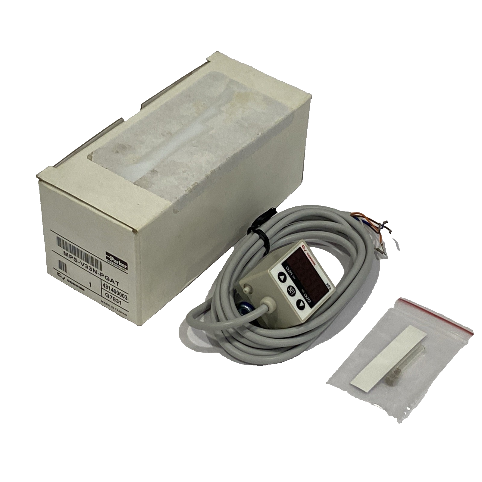 Parker Convum MPS-V33N-PGAT 1-Color Panel Mount Pressure Sensor - Maverick Industrial Sales