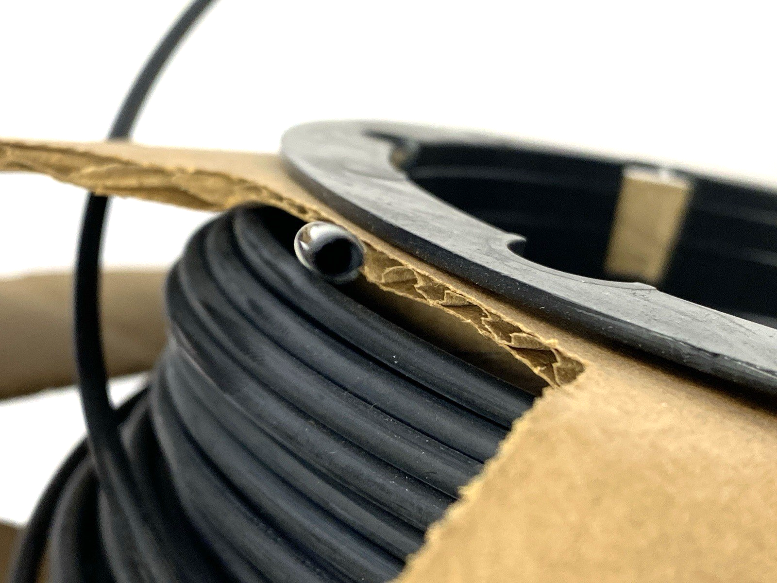 NB-2-016 | Parker Black Nylon Tubing .093" ID 1/8" OD SHELFWARE LOT OF 100' - New – Open box - Maverick Industrial Sales