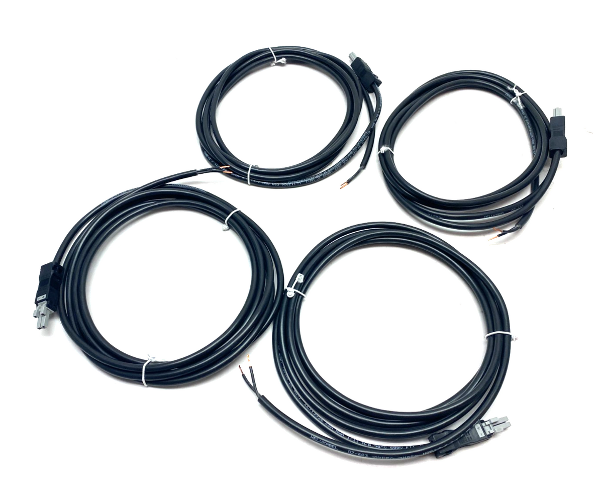 SZ 2500.410 | Rittal Single Ended Power Connection Cable 2500410 LOT OF 4 - New – Open box - Maverick Industrial Sales