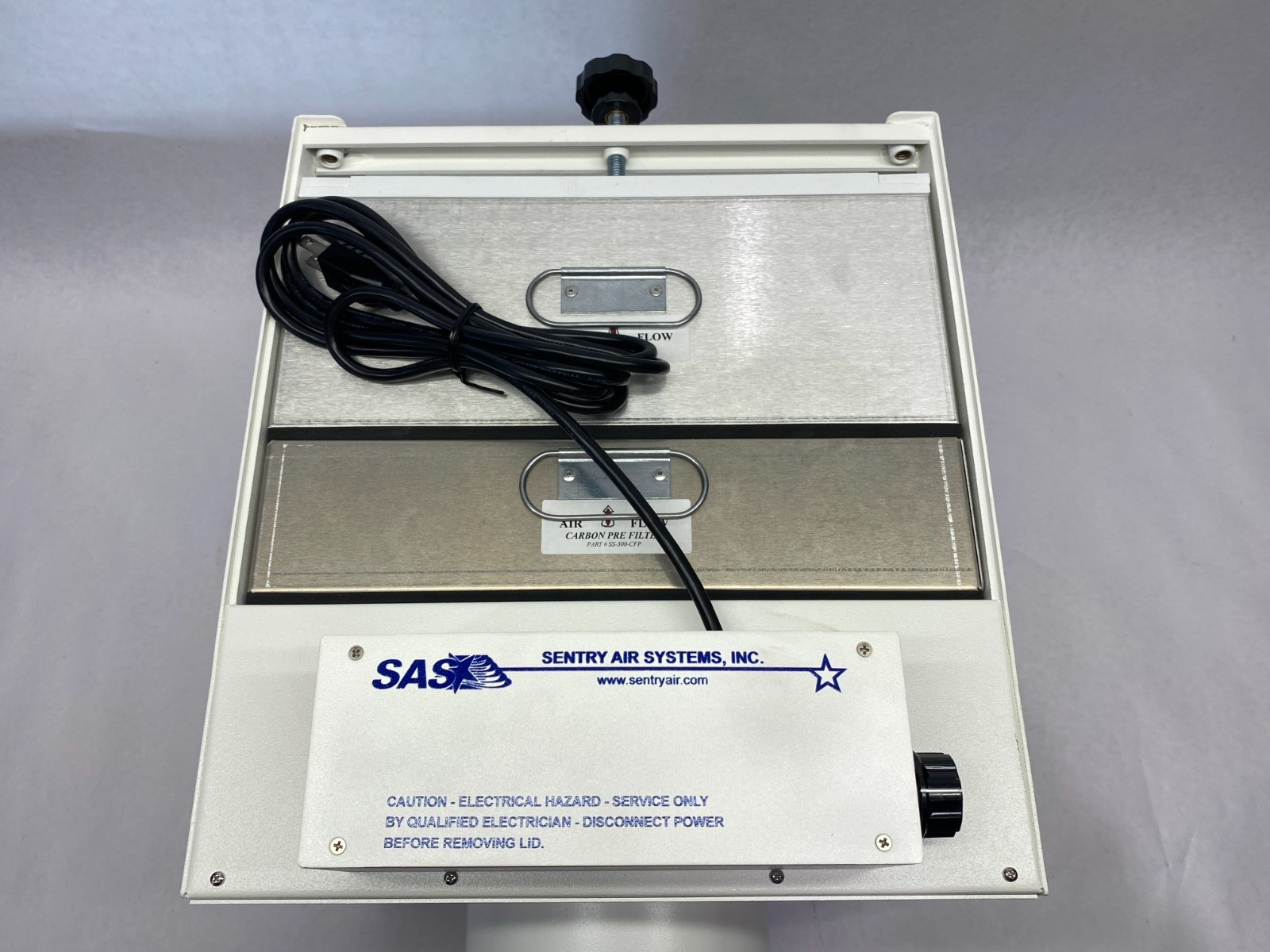 Sentry Air Systems SS-340-DCH Ductless Fume Hood Filter Head Unit - Maverick Industrial Sales